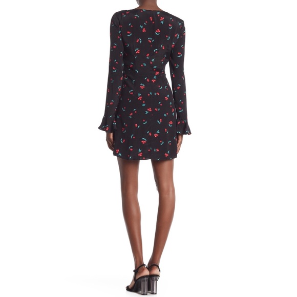 NWT 🆕 MINKPINK Black Cherry Print Dress 🍒 - Picture 5 of 7